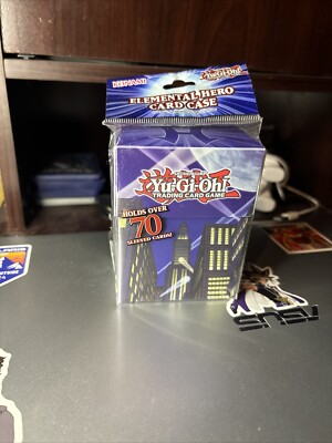 Konami Yu-Gi-Oh! Card Case - ELEMENTAL HERO (Holds Over 70 Sleeved Cards) - New-image