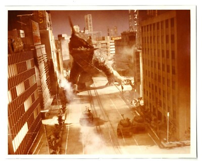 BARAGON VS GODZILLA, ARTWORK STILL PHOTO COPY ON QUALITY KODAK PAPER 8
