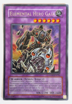 Yugioh Elemental hero Gaia - Secret Rare - ANPR-EN099 - N/M - Ultd. Ed.-image