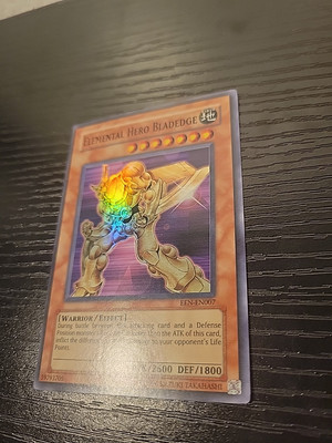 Yu-Gi-Oh! TCG Holographic Elemental Hero Bladedge Elemental Energy EEN-EN007-image