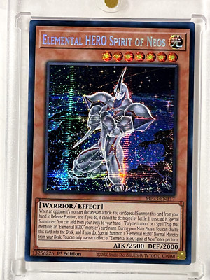 Yugioh Elemental HERO Spirit Of Neos MP23-EN117 Secret Rare 1st Ed NM-image