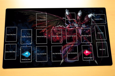 No.288# Destiny HERO Plasma Trading Card Game Yugioh TCG Custom Playmat-image