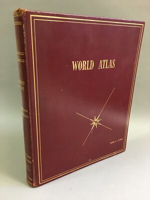 Rand McNally and Company / Rand McNally Cosmopolitan World Atlas 1st ed 1958-image