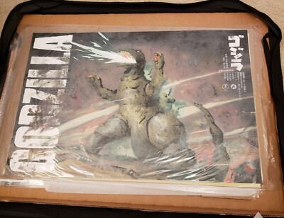 Kent Williams Godzilla Art Print Poster /225 Mondo King Kong Kim Jung Gi-image