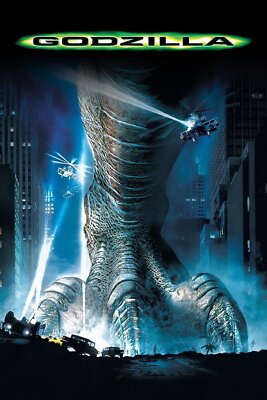 Godzilla (1998) Movie Wall Art Poster Print Pick A Size Lot Up-image