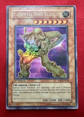 Elemental Hero Bladedge - YSD-EN019 - Ultra Rare - 1st Edition-image