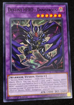 Yugioh - Destiny HERO - Dangerous - Code of the Duelist - COTD-EN096 - Common-image