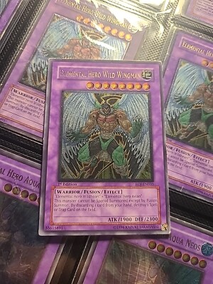 Elemental Hero Wild Wingman - EOJ-EN035 - Ultimate Rare - 1st Edition -image