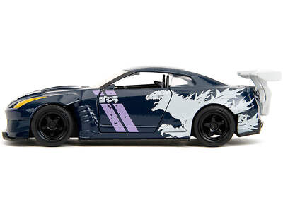 Jada 2009 Nissan GT-R (R35) Ben Sopra Dark Blue with Graphics 