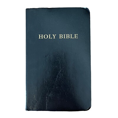 Hendrickson Reference Bible KJV Giant Print Black Imitation Leather Maps Indexed-image