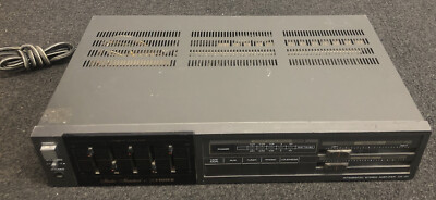 Vtg Studio Standard FISHER Stereo Graphic Equalizer Integrated Amplifier CA-57-image