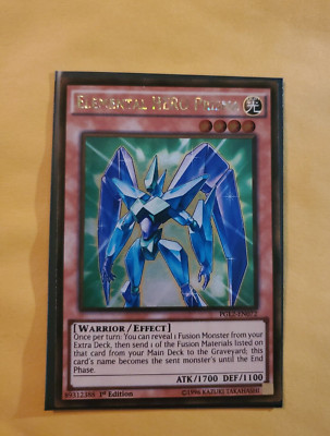 Yugioh Elemental HERO Prisma PGL2-EN072 Gold Rare 1st Ed LP-image