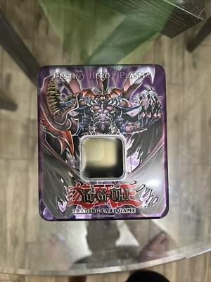 EMPTY TIN* Yu-Gi-Oh Shonen Jump's Destiny Hero Plasma Collectible 2007 Tin-image