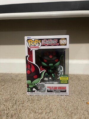 Funko Pop! Elemental Hero Flame Wingman #1609 - 2024 Summer Convention ~ New-image