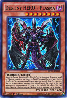 Yu-Gi-Oh! - Destiny HERO - Plasma  (DESO-EN012) - Destiny Soldiers - NM-image