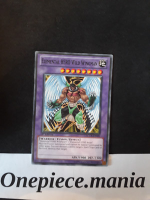 Yu-gi-oh! Elemental Hero Wild Wingman LCGX-EN055 1st-image