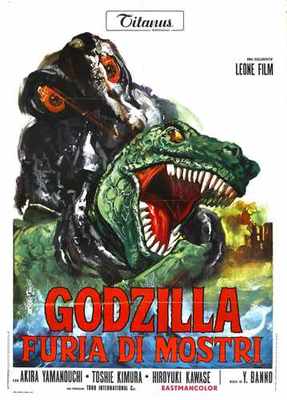 Godzilla Vs Hedorah Poster 04 A4 10x8 Photo Print-image