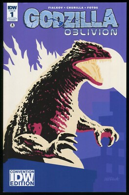 Godzilla Oblivion 1 Convention Exclusive Variant Comic Kaiju Ghidorah Rodan IDW-image