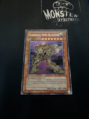 YUGIOH ELEMENTAL HERO BLADEDGE ULTIMATE RARE EEN-EN007 -image