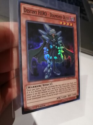 Destiny HERO - Diamond Dude - DESO-EN009 - Super Rare - 1st Edition NM-image