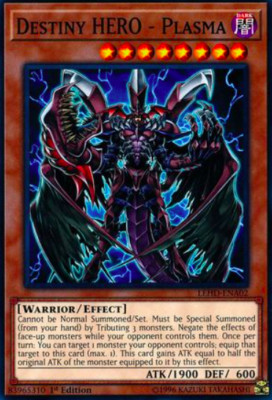 1X NM Destiny HERO - Plasma - LEHD-ENA02 - Common 1st Edition yugioh-image