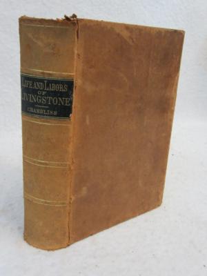 Chambliss THE LIFE AND LABORS of DAVID LIVINGSTON 1875 Hubbard Bros. w/Map-image