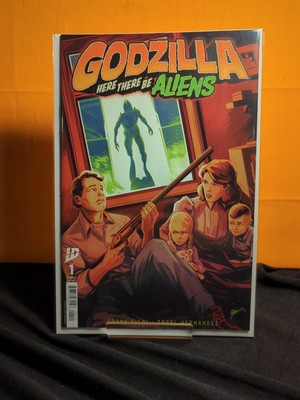 Godzilla: Here There Be Aliens #1 Variant B (Hernandez)-image