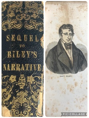 Sequel to Captain Riley's Narrative Life Voyages & Travels 1851 Map Plates-image