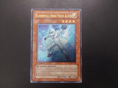 Yugioh - Elemental Hero Neos Alius TAEV-EN018 Ultimate Rare 1st Edition-image