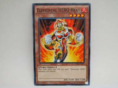 Elemental HERO Heat SDHS-EN005 Yu-Gi-Oh! NM Unlimited-image