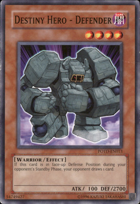 Destiny HERO - Defender POTD-EN013 Yugioh-image