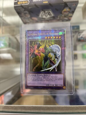 Elemental HERO Flame Wingman - Infernal Rage BLMR-EN012 Yu-Gi-Oh Card 1st New-image