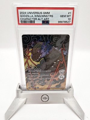 Godzilla Universus Alt Art PSA 10  Signed By Its Artist Sean Donnan 1 Of 1-image