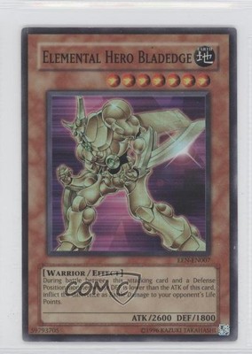 2005 Yu-Gi-Oh! - Energy Unlimited SR Elemental HERO Bladedge #EEN-EN007 ic4-image