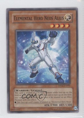 2008 Yu-Gi-Oh! Jaden Yuki 3 Duelist Pack Unlimited Elemental HERO Neos Alius e6m-image