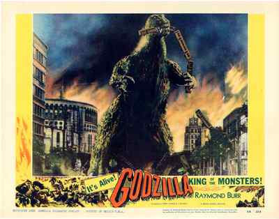 Godzilla Movie Poster Replica 11x14