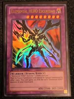 1x Elemental HERO Escuridao - YG09-EN001 - Ultra Rare - Limited Edition VLP-image