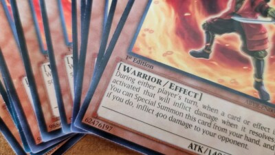 Yugioh! - Random - Warrior - Commons - (SINGLES)-image