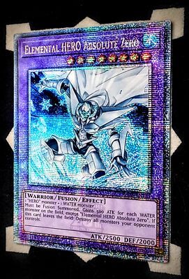 Elemental HERO Absolute Zero RA03-EN231 Quarter Century Rare 1st Edition Yugioh-image