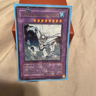 Yu-Gi-Oh Elemental Hero Absolute Zero YG04-EN001 Ultra Rare Promo NM-image