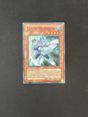 YU-GI-OH! Elemental Hero Bubbleman. DP1-EN009 1st Edition-image