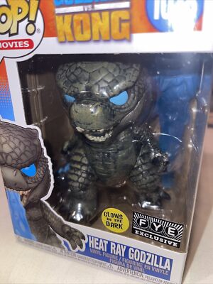 Funko Pop! Movies: Godzilla vs Kong - Heat Ray Godzilla FYE (Glow Green) in Hand-image