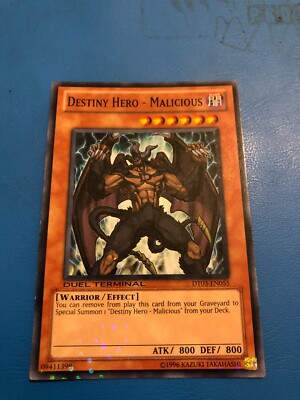 YUGIOH Duel Terminal Common Destiny Hero - Malicious DT03-EN055-image