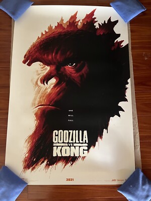 Godzilla Vs. Kong Poster Mondo 24x36 Phantom City Creative xx/200-image