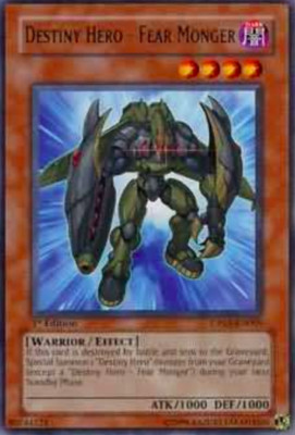 1X NM Destiny Hero - Fear Monger - DP05-EN009 - Rare 1st Edition yugioh tcg-image