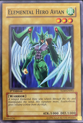 Elemental Hero Burstinatrix #TLM-EN002  1st Edition Common YuGiOh TCG Card-image