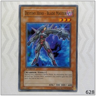 Destiny Hero - Blade Master - DP05-EN008 - Common 1st Edition Yugioh-image