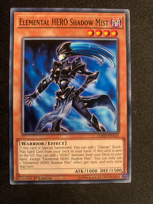 Elemental HERO Shadow Mist - LEHD-ENA15 - Yu-Gi-Oh Card N/M-image