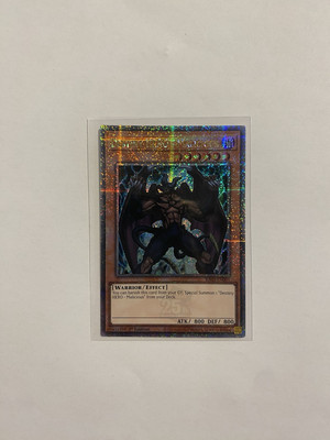 Yugioh Destiny HERO - Malicious RA03-EN001 Quarter Century Secret Rare 1st Ed NM-image