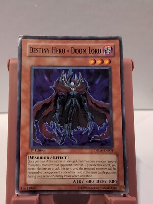 Destiny Hero - Doom Lord - DP05-EN001 - 1st Edition - Duelist Pack Aster Phoenix-image